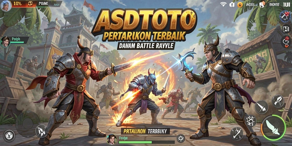 Gameplay ASDTOTO yang menegangkan dalam arena Battle Royale.