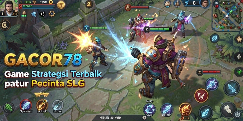 Tangkapan layar gameplay yang mendebarkan di GACOR78.