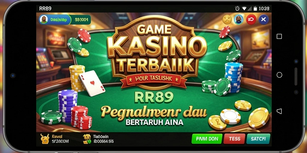 Tampilan gameplay RR89 yang seru dan menantang di Kasino.