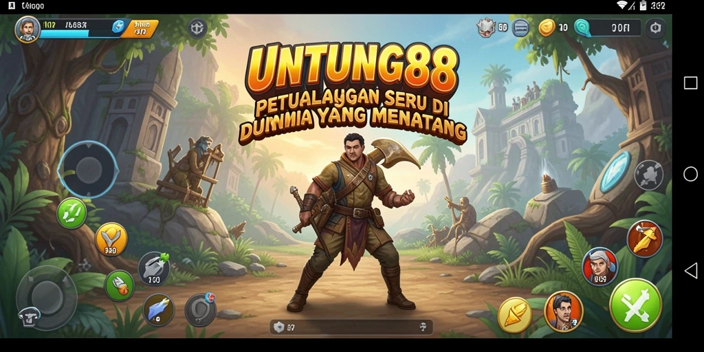 Tampilan gameplay UNTUNG88 yang menegangkan dan penuh tindakan.