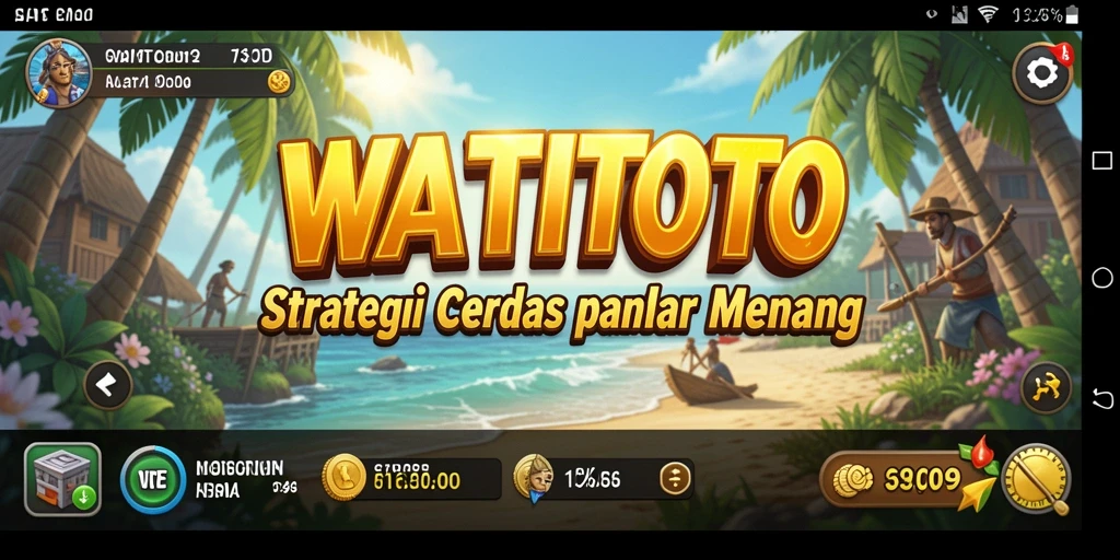 Screenshot menampilkan aksi strategis dalam WATITOTO.