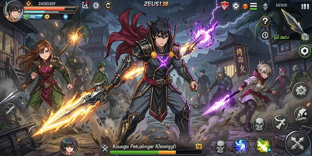 Gameplay seru dari ZEUS138 dengan karakter Anime yang menakjubkan.